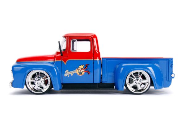 Ford F-100 W/Super Girl Figure  1956