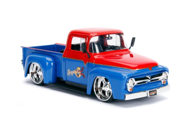 Ford F-100 W/Super Girl Figure  1956