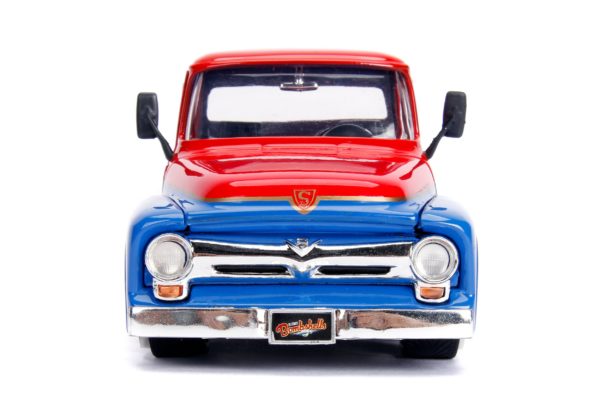 Ford F-100 W/Super Girl Figure  1956