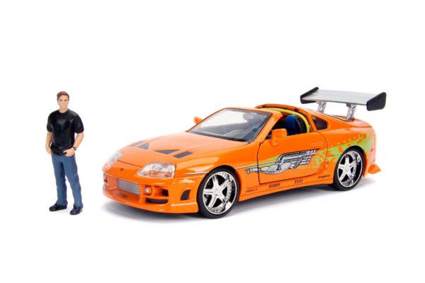 Toyota Supra W/Brian O'Conner Figure  1995