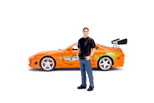 Toyota Supra W/Brian O'Conner Figure  1995